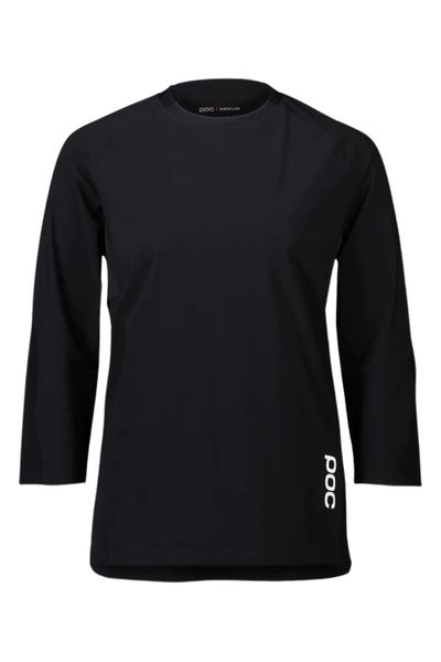 Koszulka rowerowa damska POC Resistance 3/4. Czarne obuwie trekkingowe damskie POC, na lato. Za 336.49 zł.