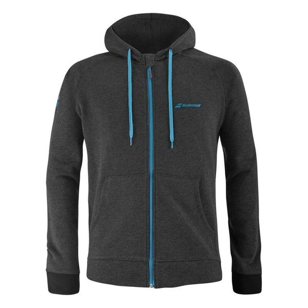 Bluza sportowa chłopięca Babolat Exercise Hood Jacket Boy. Czarne bluzy sportowe męskie BABOLAT, z bawełny. Za 209.99 zł.