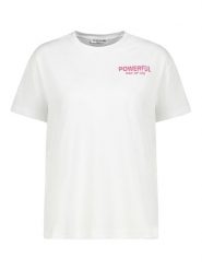 Eight2Nine Koszulka w kolorze białym rozmiar: S. Białe bluzki damskie Eight2Nine, s, bez wzorów, z bawełny, bez kołnierzyka, bez ramiączek. Za 47.82 zł.