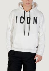 Bluza Mężczyzna ICON. Czarne bluzy z kapturem męskie ICON, m, z bawełny. Za 296.50 zł.
