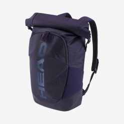 Plecak na rakiety Head Tour. Niebieskie plecaki damskie HEAD, bez wzorów, z materiału. Za 349.00 zł.
