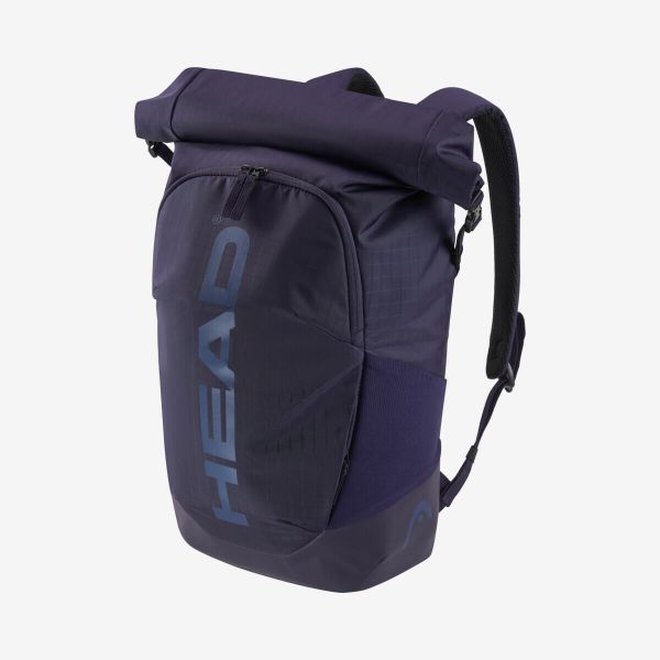 Plecak na rakiety Head Tour. Niebieskie plecaki damskie HEAD, bez wzorów, z materiału. Za 349.00 zł.