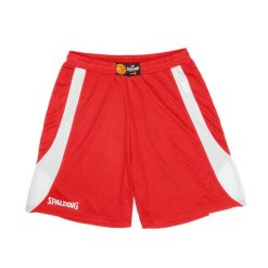 Szorty Spalding Jam. Czerwone szorty damskie Spalding, bez wzorów, z materiału, eleganckie. Za 162.50 zł.