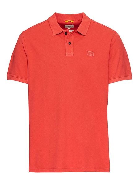 Camel Active Koszulka polo w kolorze czerwonym rozmiar: S. Czerwone koszulki polo męskie Camel Active, s, bez wzorów, z bawełny, bez ramiączek. Za 91.99 zł.