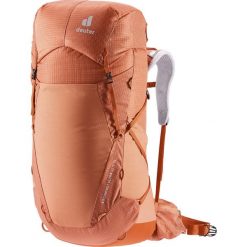 Plecak trekkingowy Deuter Aircontact Ultra 45+5 SL damski - paprika. Czerwone plecaki damskie Deuter, bez wzorów, sportowe. W wyprzedaży za 1,087.00 zł.