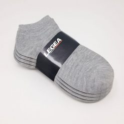 Techniczne skarpety treningowe Ghost - 5 par szare. Białe skarpetki damskie Legea, bez wzorów, z elastanu. Za 22.00 zł.