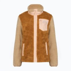 Bluza polarowa damska KADVA Rodvik WMNS. Brązowe bluzy z kapturem damskie KADVA, s, z materiału. Za 219.99 zł.
