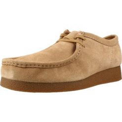 Buty CLARKS 26172821C Brązowy. Brązowe buty fitness męskie Clarks, na fitness i siłownię. Za 327.99 zł.