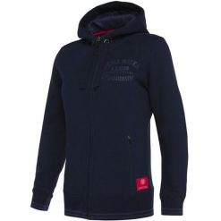 Damska bluza dresowa zapinana na zamek Université de Bologne. Szare bluzy sportowe damskie Macron, m, bez wzorów, z dresówki, bez ramiączek, bez kaptura. Za 382.00 zł.