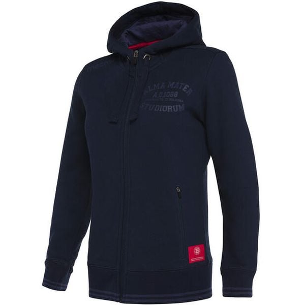 Damska bluza dresowa zapinana na zamek Université de Bologne. Szare bluzy bez kaptura damskie Macron, l, bez wzorów, z dresówki, bez ramiączek, bez kaptura. Za 345.50 zł.