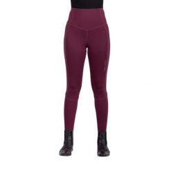 Damskie legginsy jeździeckie z pełną przyczepnością Euro-Star Breez Summer. Czerwone legginsy damskie EURO-STAR, bez wzorów. Za 339.75 zł.