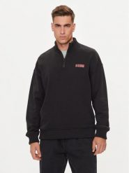 Hugo Bluza Diqiele 50517848 Czarny Relaxed Fit. Czarne bluzy bez kaptura męskie Hugo, m, z bawełny. Za 309.99 zł.