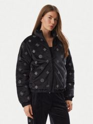 Guess Kurtka zimowa V6BL04 K6310 Czarny Regular Fit. Czarne kurtki damskie Guess, na zimę, xl, z aplikacjami, z syntetyku, bez kaptura. Za 864.99 zł.