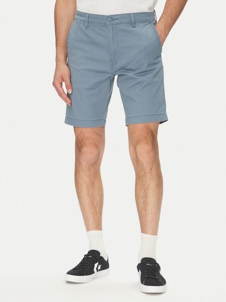 Levi's® Szorty materiałowe XX 17202-0080 Niebieski Regular Fit. Niebieskie szorty męskie bez wzorów, z bawełny. Za 169.99 zł.
