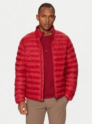 Tommy Hilfiger Kurtka przejściowa MW0MW37634 Czerwony Regular Fit. Czerwone kurtki męskie Tommy Hilfiger, l, bez wzorów, z syntetyku, bez kaptura. Za 719.99 zł.