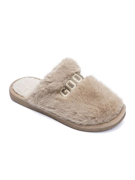 Confly Kapcie w kolorze jasnobrązowym rozmiar: 37. Brązowe kapcie damskie Confly. Za 48.05 zł.