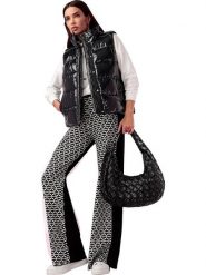 Heine Kamizelka pikowana w kolorze czarnym rozmiar: 42. Czarne kamizelki damskie Heine. Za 122.67 zł.