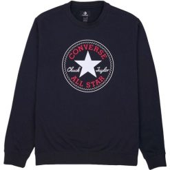 Bluza Converse Converse Go-To All Star Patch Crew Standard, Mężczyźni. Niebieskie bluzy bez kaptura męskie Converse, m, z bawełny. Za 290.00 zł.