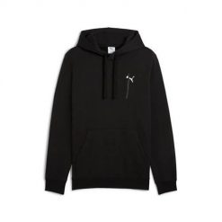 Bluza sportowa męska Puma 68258001. Czarne bluzy sportowe męskie Puma, bez wzorów, biznesowe, bez kołnierzyka, bez ramiączek. Za 317.00 zł.
