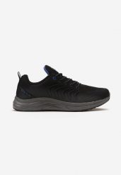 Czarno-Szare Buty Sportowe Sznurowane Prettis. Czarne buty sportowe na co dzień męskie Born2be, bez zapięcia. Za 129.99 zł.