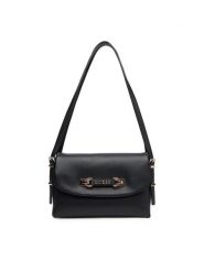 Guess Torebka Lefia HWBG96 44190 Czarny. Czarne torebki klasyczne damskie Guess, z aplikacjami, ze skóry, bez dodatków. Za 399.99 zł.
