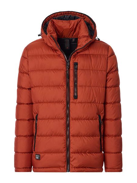 CASAMODA Kurtka zimowa w kolorze czerwonym rozmiar: L. Czerwone kurtki męskie CASAMODA, na zimę, l, bez wzorów, bez kaptura. Za 308.91 zł.