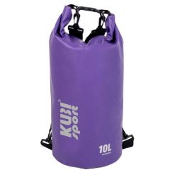 Wodoodporna torba na łódź 10 L. Fioletowe torebki dziecięce KUBISPORT. Za 33.00 zł.