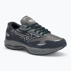 Buty Mizuno Wave Rider β GTX. Szare buty trekkingowe męskie Mizuno, bez zapięcia, trekkingowe, mizuno wave. Za 559.99 zł.