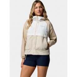 Kurtka Damska Columbia Spire Valley. Brązowe kurtki damskie Columbia, bez wzorów, z softshellu, bez kaptura. Za 299.00 zł.