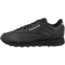 Buty sportowe do chodzenia Reebok CLASSIC LEATHER. Czarne buty sportowe na co dzień męskie Reebok, z materiału, bez zapięcia, trekkingowe, reebok classic. W wyprzedaży za 269.00 zł.