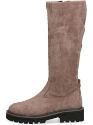 Caprice Kozaki w kolorze szarobrązowym rozmiar: 39. Brązowe kozaki damskie Caprice, bez obcasa, na obcasie. Za 184.46 zł.