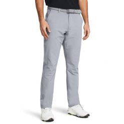 Spodnie typu zwężane Under Armour Tech™. Szare spodnie materiałowe męskie Under Armour, bez wzorów, z materiału. Za 322.06 zł.