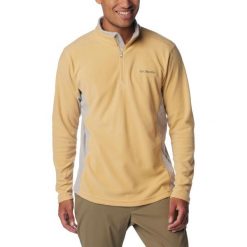 Polarowy sweter męski Columbia Klamath Range II Half Zip. Szare swetry męskie Columbia, na zimę, m, bez wzorów, z polaru, bez kołnierzyka. Za 149.00 zł.