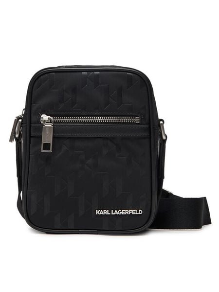 KARL LAGERFELD Saszetka A3M30163 Czarny. Czarne saszetki męskie Karl Lagerfeld, z materiału. Za 519.99 zł.