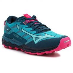 Buty do biegania damskie Mizuno Wave Daichi 7. Niebieskie obuwie do biegania damskie Mizuno, mizuno wave. Za 589.00 zł.