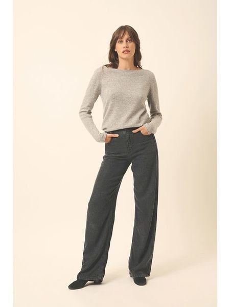 Just Cashmere Kaszmirowy sweter "Grace" w kolorze szarym rozmiar: M. Szare swetry klasyczne damskie Just Cashmere, m, z kaszmiru, bez kołnierzyka. Za 266.66 zł.