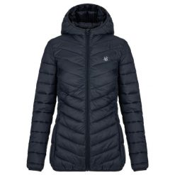 Kurtka damska Loap Irmania pikowana, wodoodporna, ciemnoszara, S. Szare kurtki damskie LOF, s, bez wzorów, z puchu, bez kaptura. Za 261.99 zł.