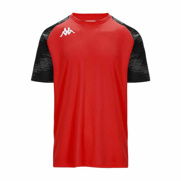 Koszulka Kappa Daverno. Czarne t-shirty sportowe męskie Kappa, bez ramiączek, na fitness i siłownię. Za 180.00 zł.