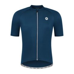Koszulka rowerowa męska Rogelli Explore. Niebieskie t-shirty sportowe męskie Rogelli, m, bez ramiączek, rowerowe. Za 189.99 zł.