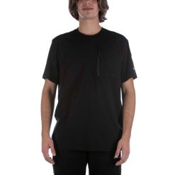 T-Shirt Champion Z Crewneck Czarny T-Shirt Dorosłych. Czarne t-shirty męskie CHAMPION, l, bez wzorów, z bawełny, bez kołnierzyka. Za 181.99 zł.