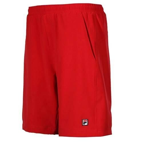 Spodnie treningowe męskie Fila Santana. Czerwone spodnie dresowe męskie Fila, bez wzorów, z dresówki. Za 265.00 zł.