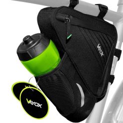 Torba rowerowa pod ramę VAYOX VA0348 uchwyt na bidon wodoodporna 1,5L. Czarne torebki klasyczne damskie VAYOX, bez wzorów, bez dodatków. Za 69.00 zł.