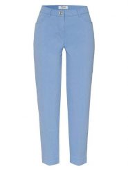 Toni Spodnie w kolorze błękitnym rozmiar: W40. Niebieskie spodnie materiałowe damskie Toni, bez wzorów, z materiału. Za 152.99 zł.