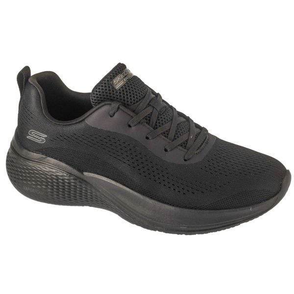 Buty sportowe Sneakersy damskie, BOBS Infinity. Czarne buty sportowe na co dzień damskie Skechers, bez wzorów, z materiału, trekkingowe, Skechers Sport. Za 249.99 zł.