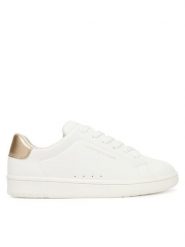 Tommy Hilfiger Sneakersy Low Cut Lace Up Sneaker T3A9-33976-1355 S Biały. Białe buty sportowe dziewczęce Tommy Hilfiger, bez wzorów, ze skóry, bez zapięcia. Za 229.99 zł.