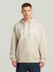 G-Star Bluza w kolorze beżowym rozmiar: L. Brązowe bluzy z kapturem męskie G-Star, l. Za 179.95 zł.