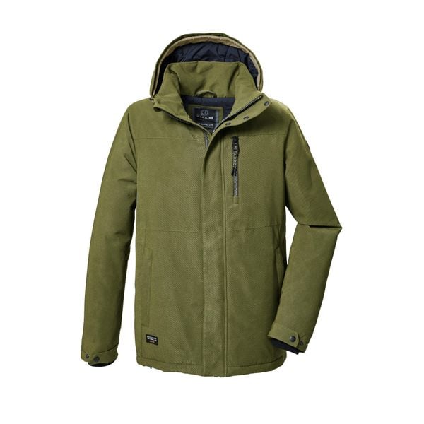 Kurtka z kapturem Killtec GW 71. Zielone kurtki męskie KILLTEC, m, bez wzorów, z kapturem. W wyprzedaży za 578.50 zł.