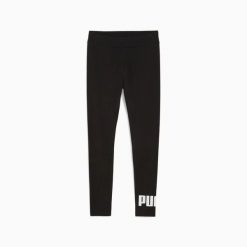 Legginsy damskie Puma ESS LOGO czarne 68832901 r S. Czarne legginsy damskie Puma, l, bez wzorów, z bawełny. Za 92.08 zł.