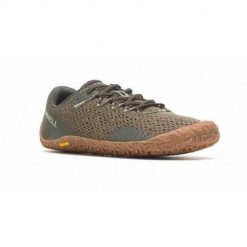 Buty do biegania męskie Merrell Vapor Glove 6. Brązowe obuwie do biegania damskie MERRELL. Za 648.00 zł.