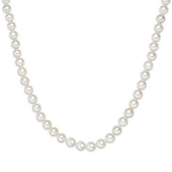 Valero Pearls Naszyjnik z pereł srebro wysokiej próby Perła hodowlana słodkowodna srebrny Naszyjniki 1 ct Damski. Szare naszyjniki damskie Valero Pearls, srebrne. Za 718.99 zł.